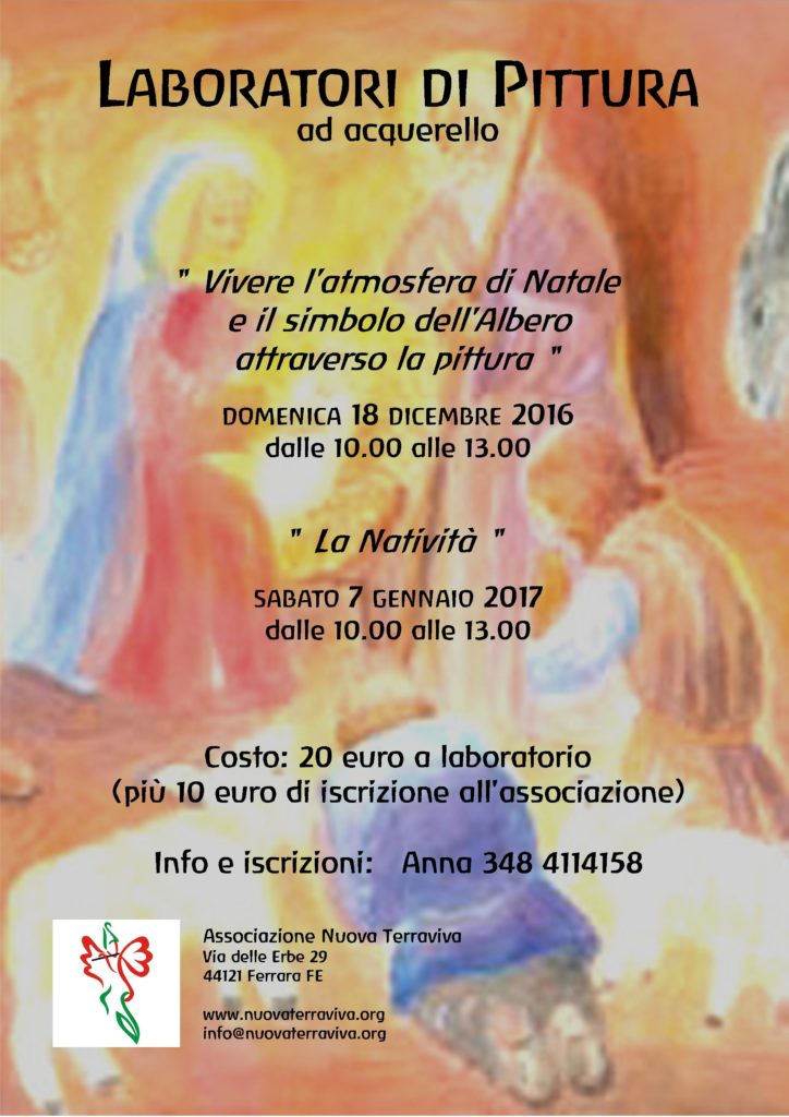 Laboratori di Pittura @ Associazione Nuova Terraviva | Ferrara | Emilia-Romagna | Italia