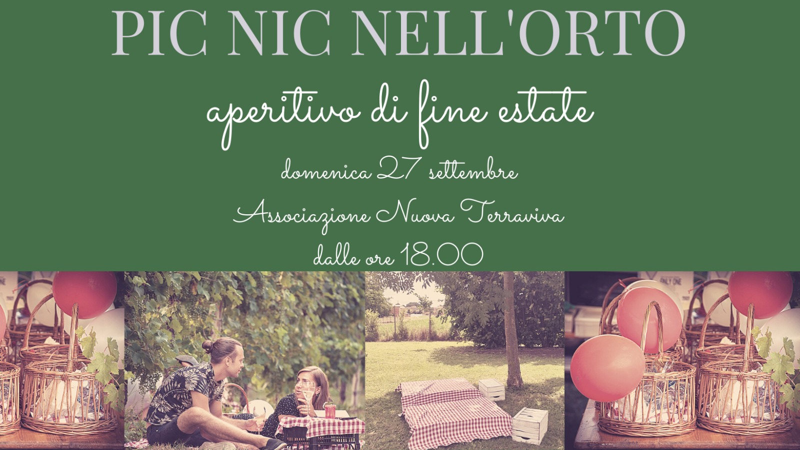 PIC NIC NELL'ORTO @ Associazione Nuova Terraviva | Ferrara | Emilia-Romagna | Italia